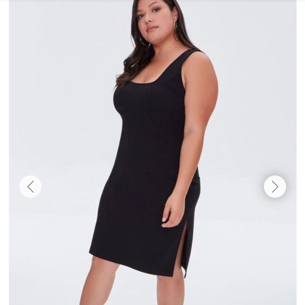 *SOLD* Slit Tank Dress